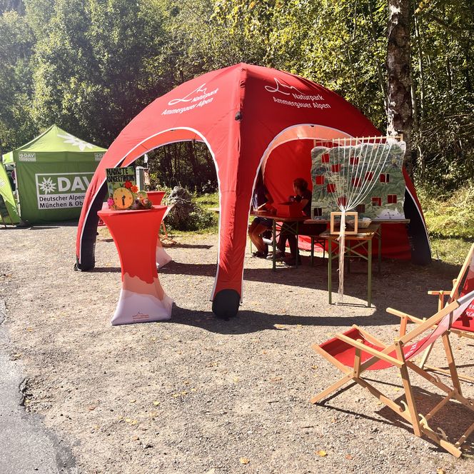 Stand DAV & Naturpark Ammergauer Alpen