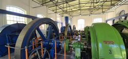 Wasserkraftwerk Kammer Maschinenraum 