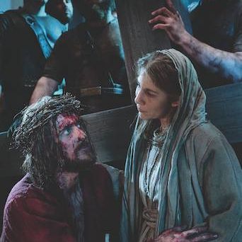 Foto von den Oberammergauer Passionsspielen