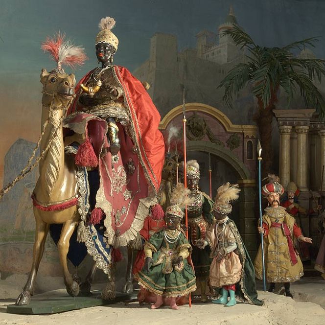 Krippe des Oberammergauer Krippenweges