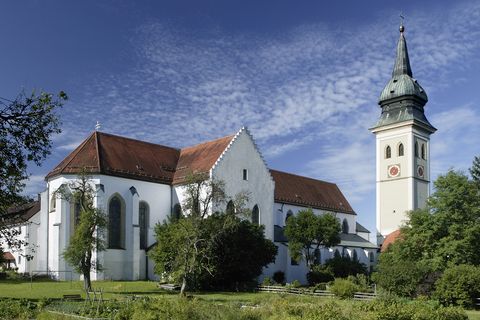 Außenansicht Kloster Rottenbuch